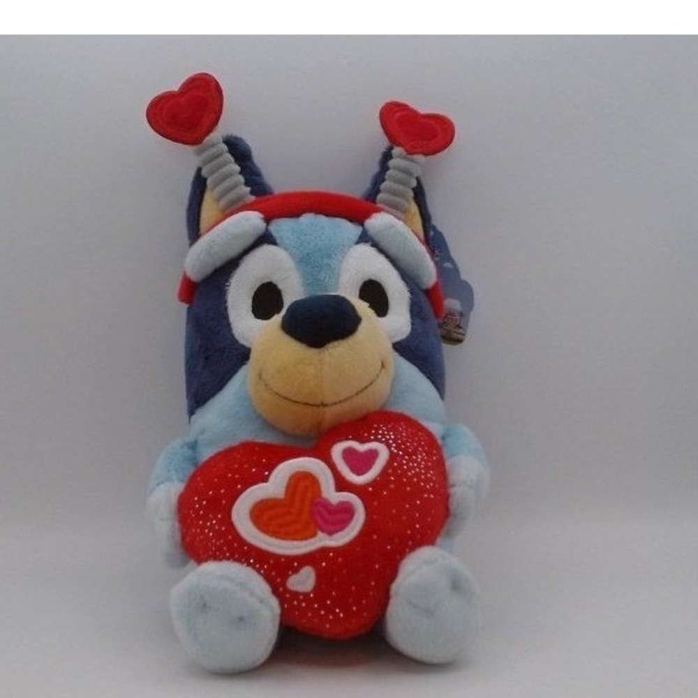 Bluey Valentine's Day plush, BRAND NEW IN BOX